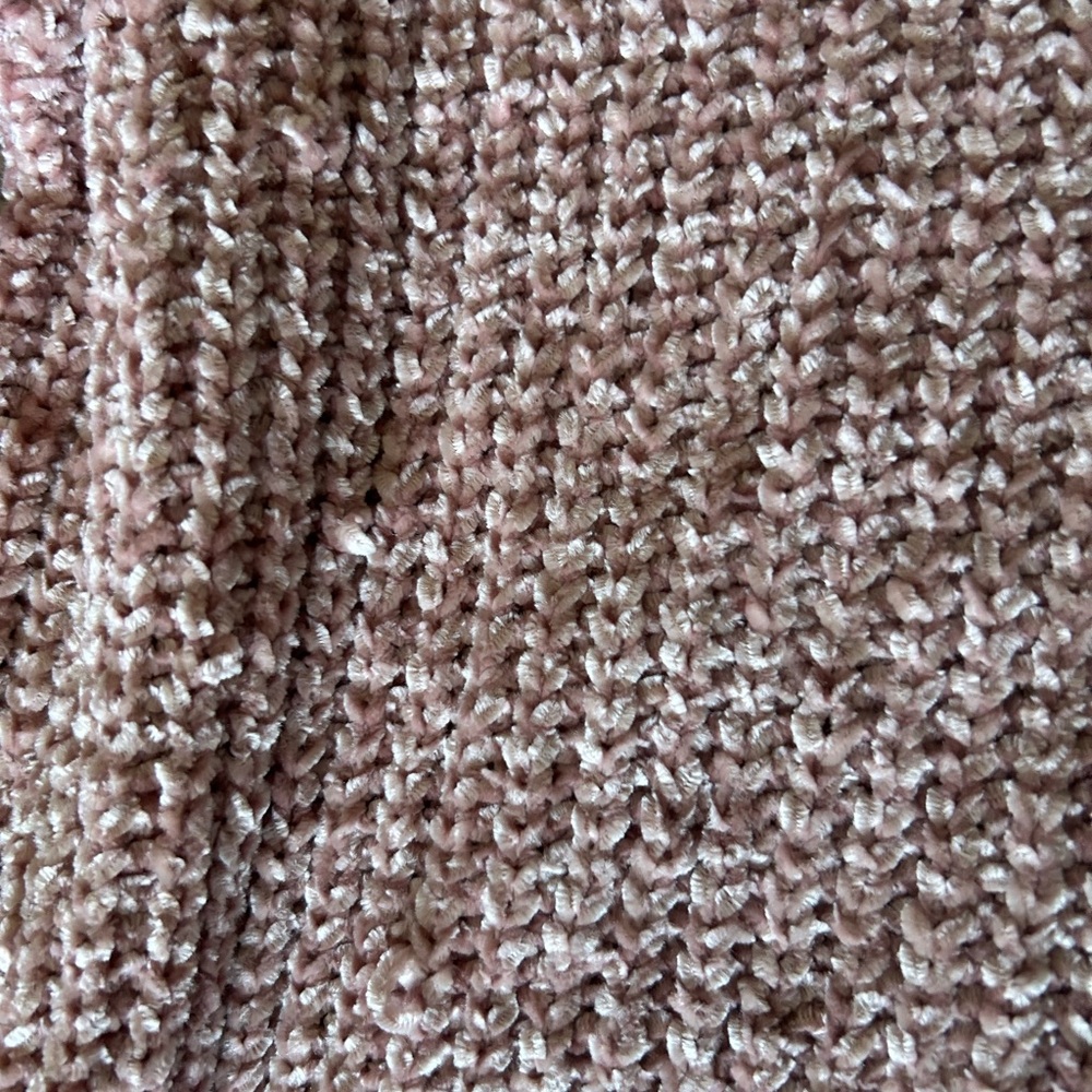 SO Women's Pink Knit Hooded Sweater - Picture 4 of 5